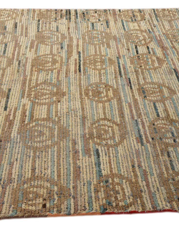 Detail image of  7' 1 x 9' 9  Hand Knotted Darya Wool Rug