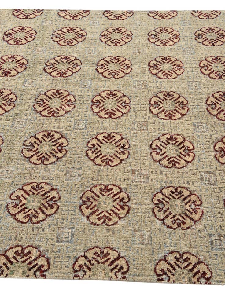 Detail image of  5' 5 x 8' 2  Hand Knotted Darya Wool Rug