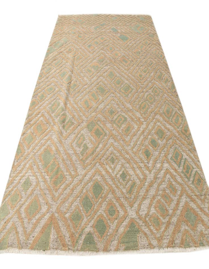 Detail image of  7' 11 x 10' 6  Hand Knotted Darya Wool Rug