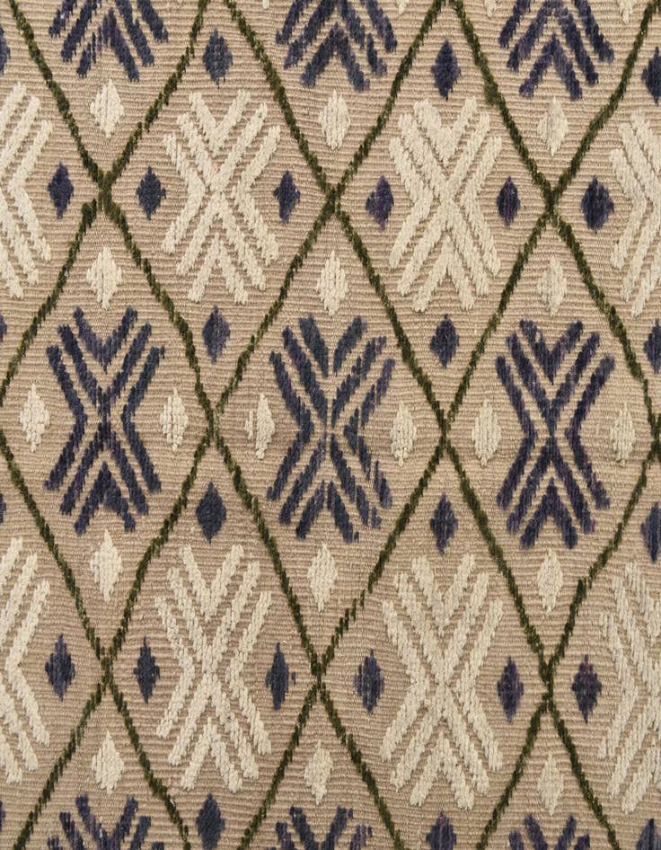 Detail image of  9' 9 x 14' 6  Hand Knotted Darya Wool Rug