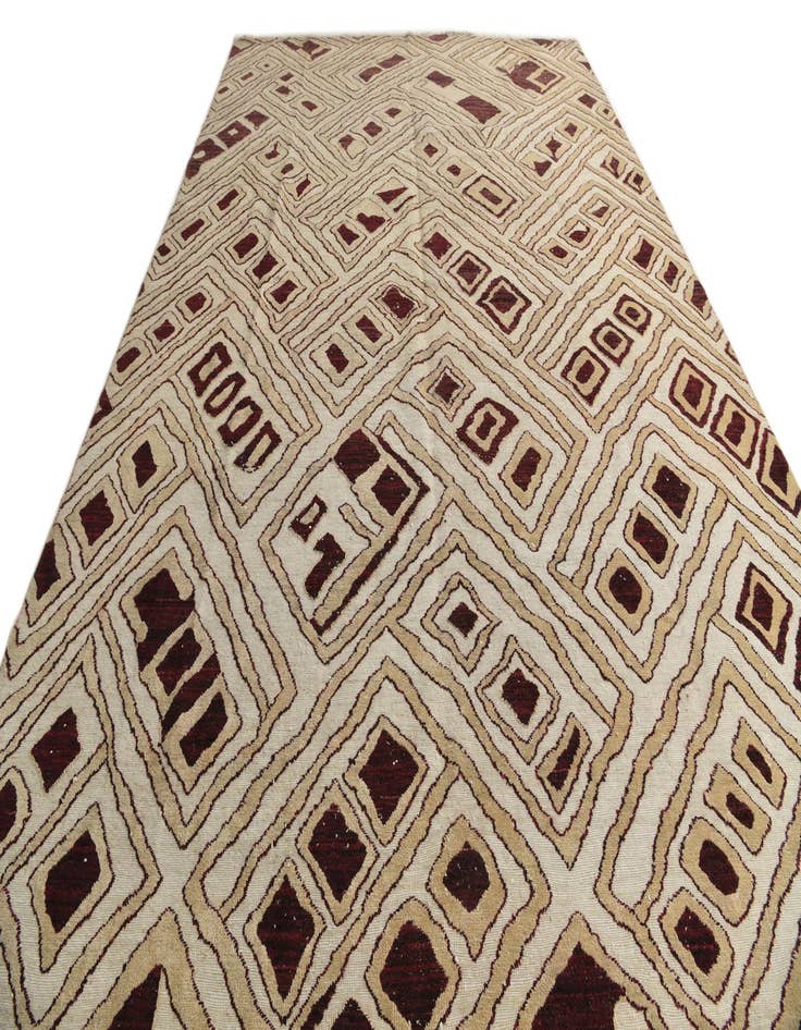 Detail image of  9' 9 x 14' 9  Hand Knotted Darya Wool Rug