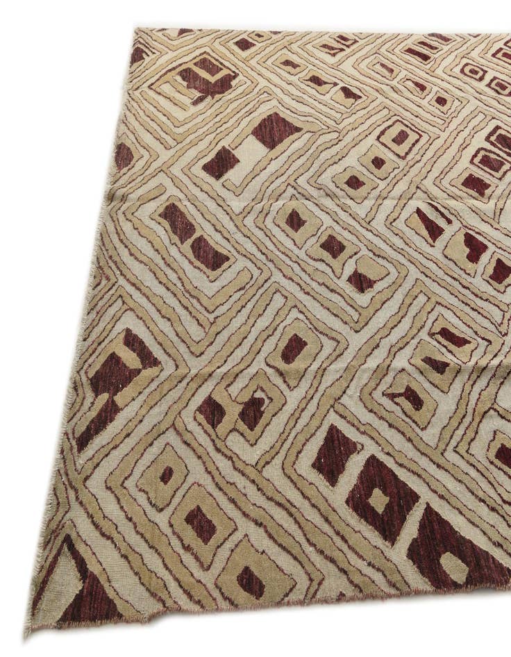 Detail image of  9' 9 x 14' 9  Hand Knotted Darya Wool Rug