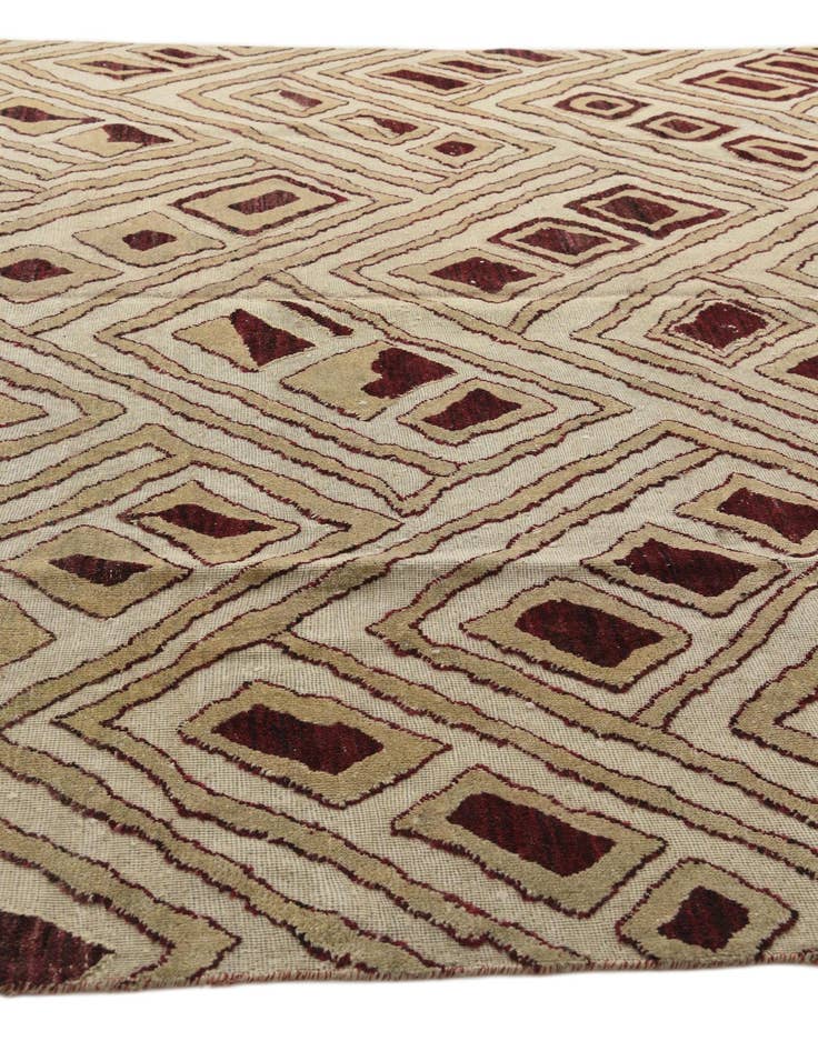Detail image of  9' 9 x 14' 9  Hand Knotted Darya Wool Rug