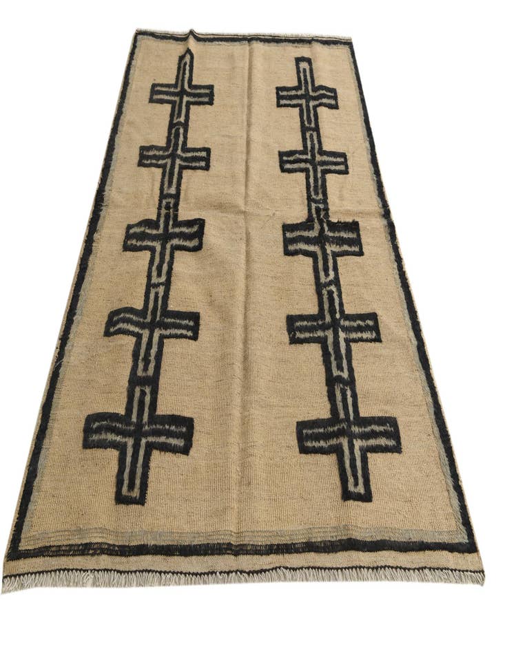 Detail image of  4' 8 x 7' 1  Hand Knotted Darya Wool Rug