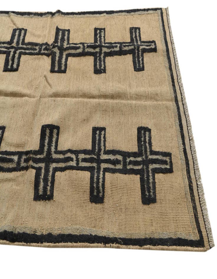 Detail image of  4' 8 x 7' 1  Hand Knotted Darya Wool Rug