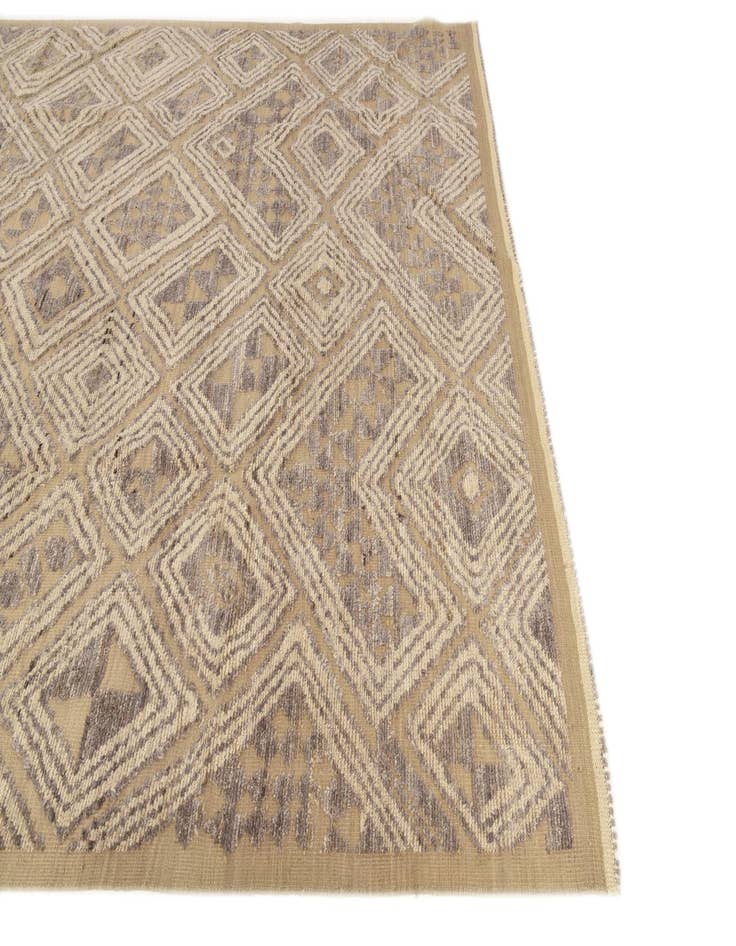 Detail image of  7' 9 x 10' 3  Hand Knotted Darya Wool Rug