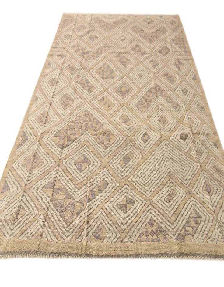 Detail image of  7' 9 x 10' 2  Hand Knotted Darya Wool Rug