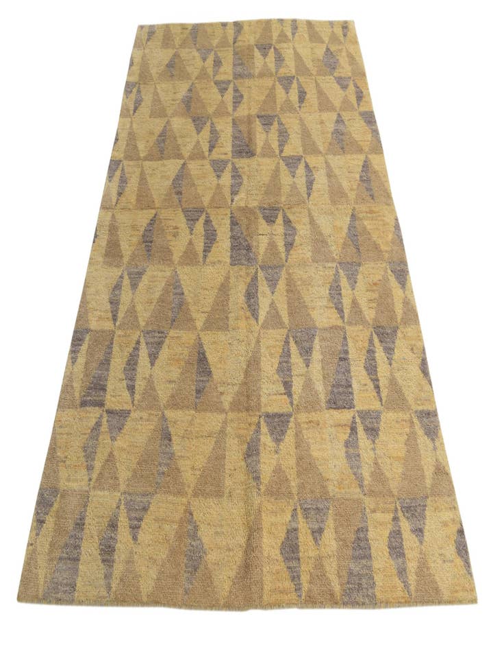 Detail image of  5' 7 x 8'  Hand Knotted Darya Wool Rug