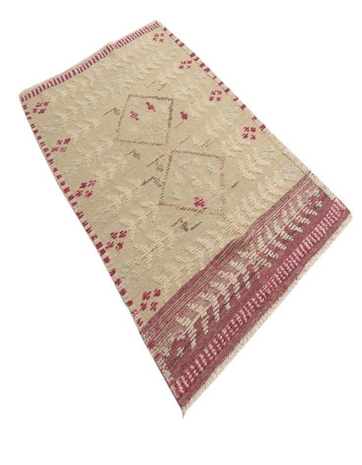 Detail image of  4' 2 x 6' 1  Hand Knotted Darya Wool Rug