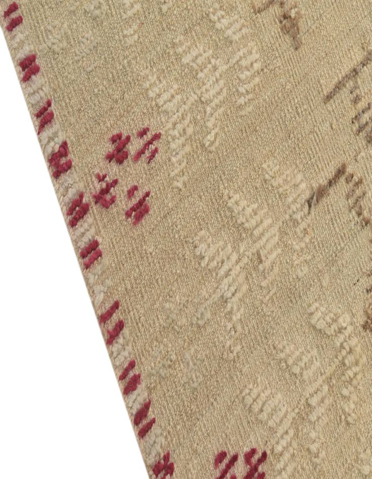 Detail image of  4' 2 x 6' 1  Hand Knotted Darya Wool Rug