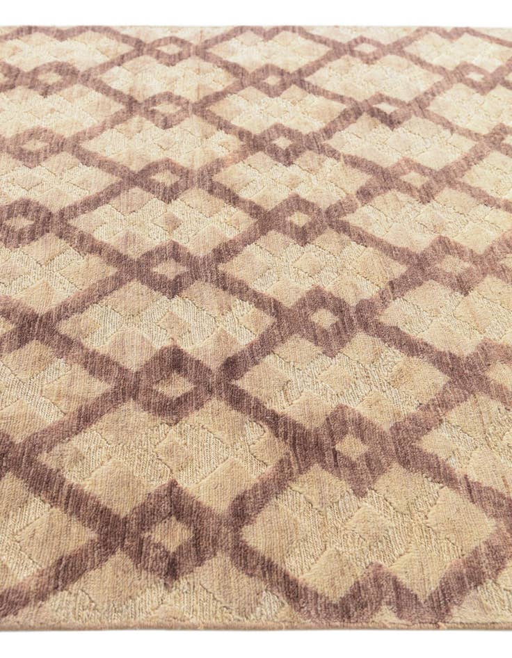 Detail image of  4' 2 x 5' 8  Hand Knotted Darya Wool Rug