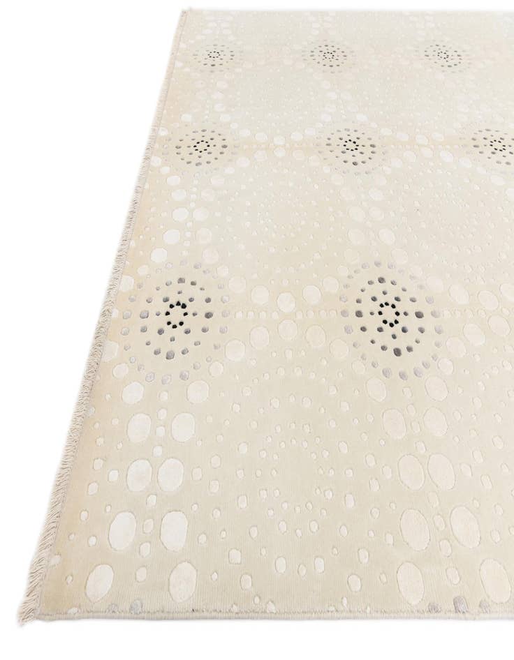 Detail image of  8' x 10' 2  Hand Knotted Darya Wool Rug