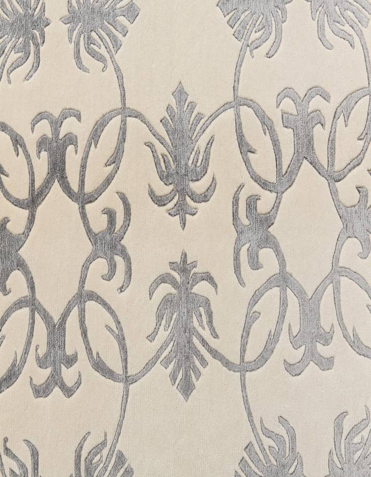 Detail image of  7' 11 x 10'  Hand Knotted Darya Wool Rug