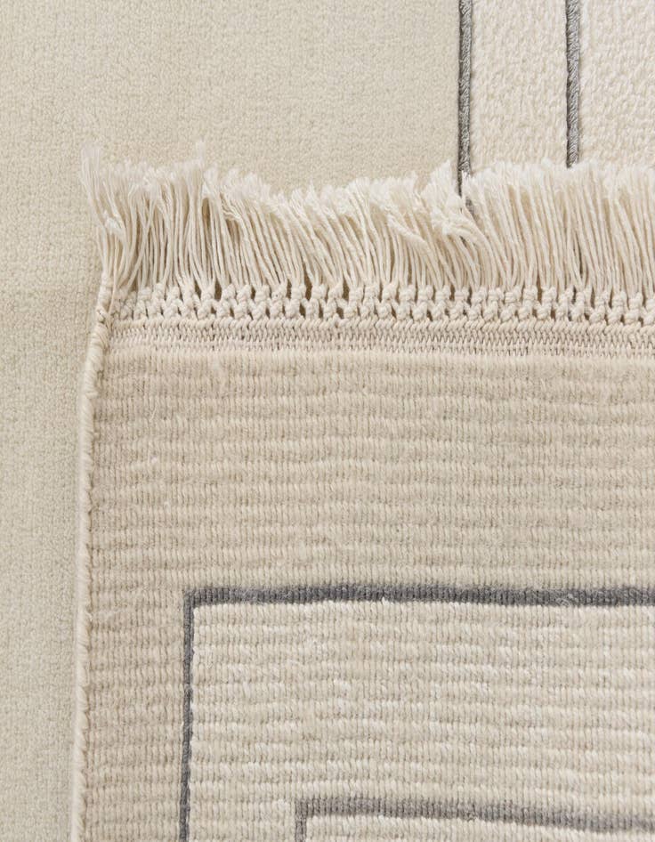 Detail image of  8' x 10'  Hand Knotted Darya Wool Rug