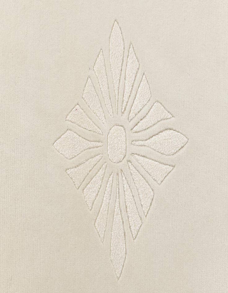 Detail image of  8' x 9' 11  Hand Knotted Darya Wool Rug