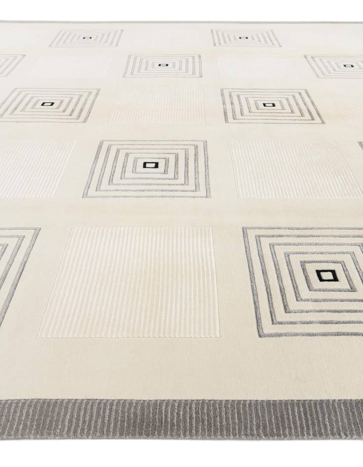 Detail image of  7' 10 x 9' 9  Hand Knotted Darya Wool Rug