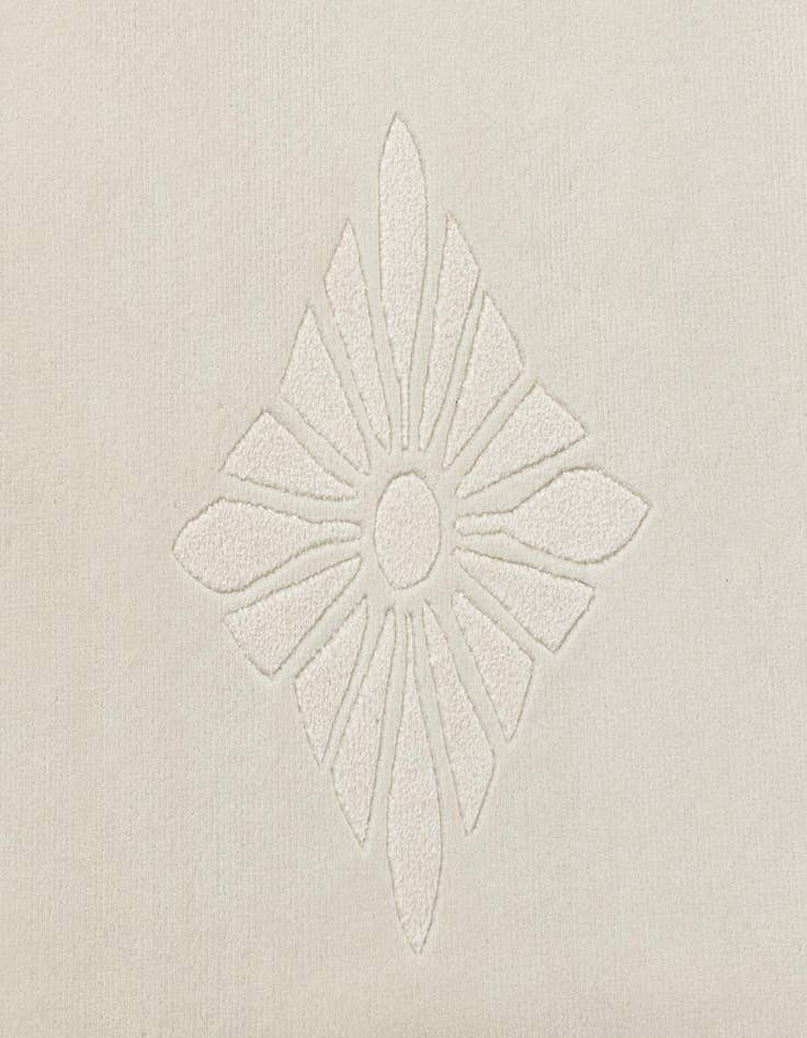 Detail image of  8' x 9' 11  Hand Knotted Darya Wool Rug