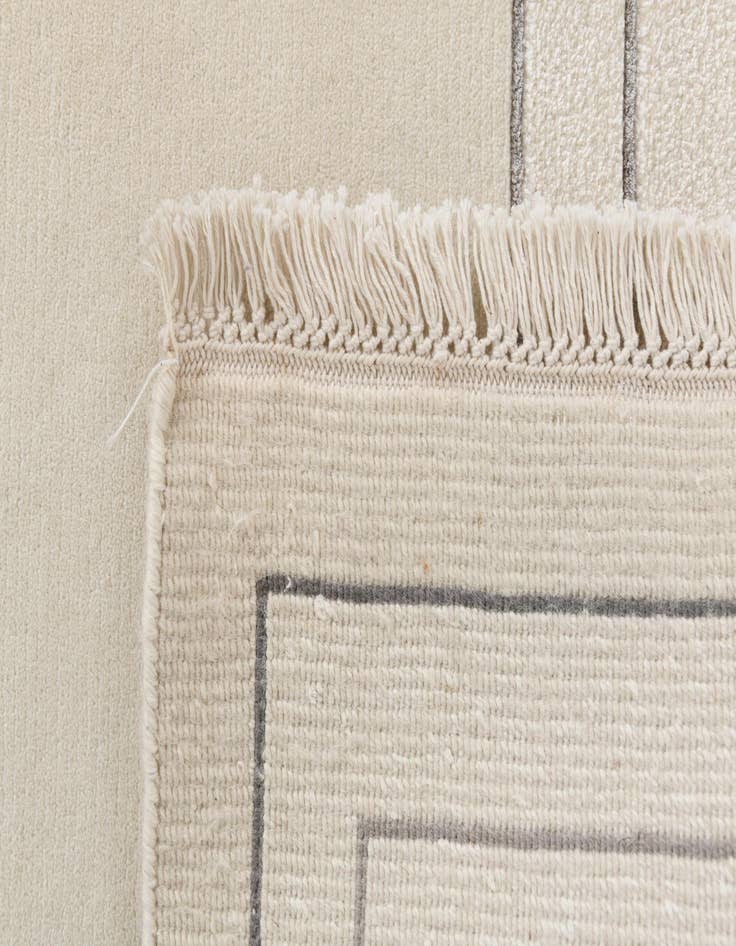 Detail image of  8' x 9' 11  Hand Knotted Darya Wool Rug