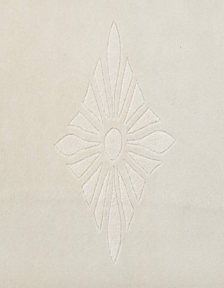 Detail image of  7' 10 x 9' 11  Hand Knotted Darya Wool Rug