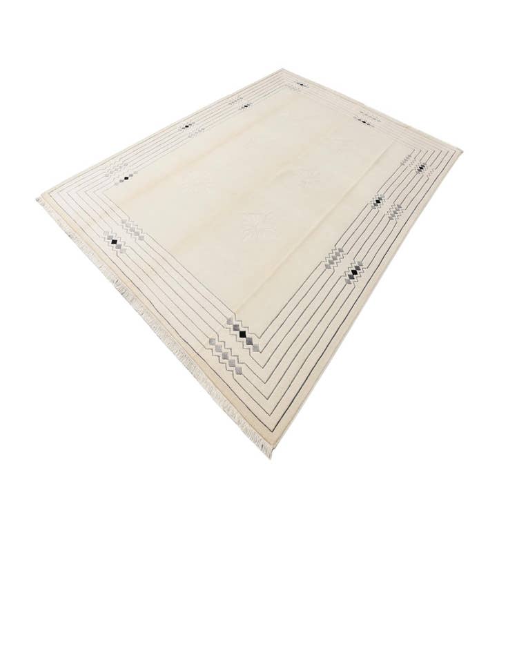 Detail image of  8' 2 x 11' 4  Hand Knotted Darya Wool Rug