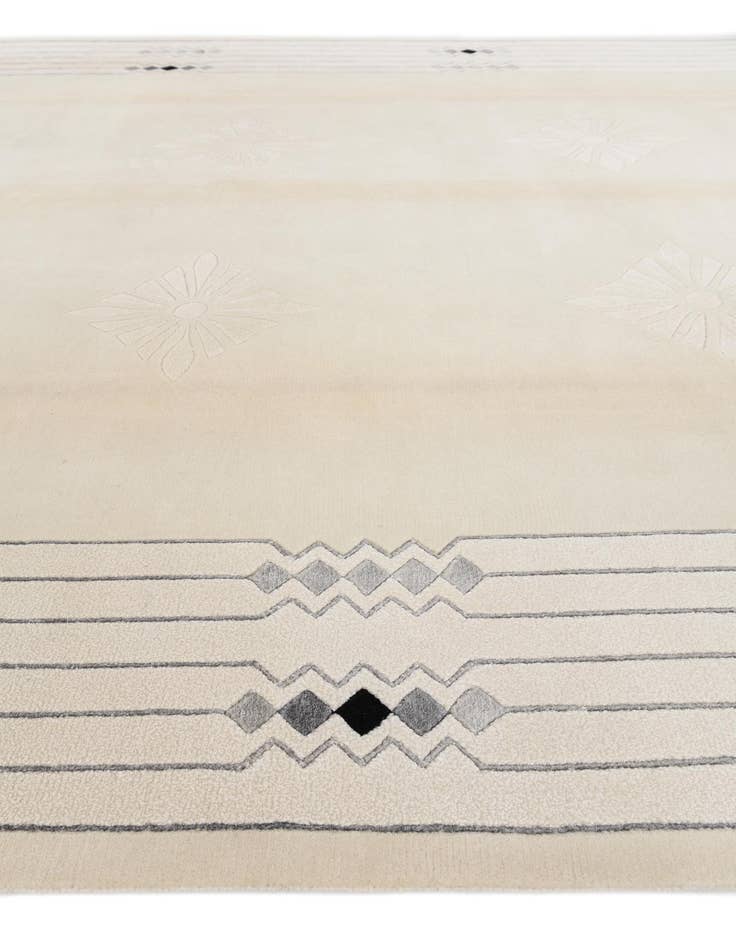 Detail image of  8' 2 x 11' 4  Hand Knotted Darya Wool Rug