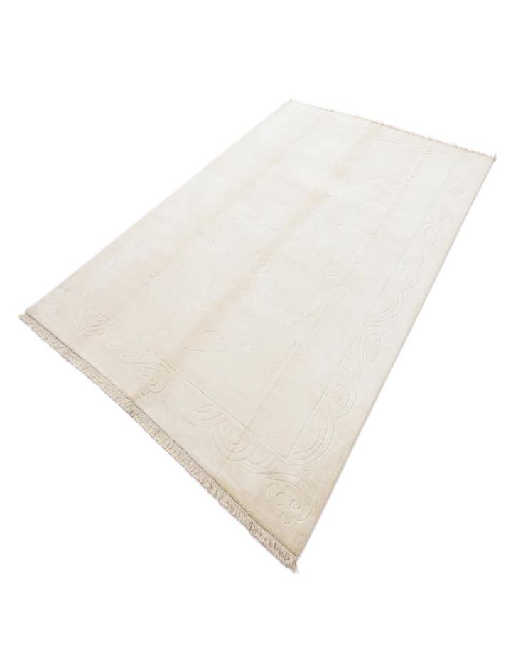 Detail image of  8' 1 x 11' 3  Hand Knotted Darya Wool Rug