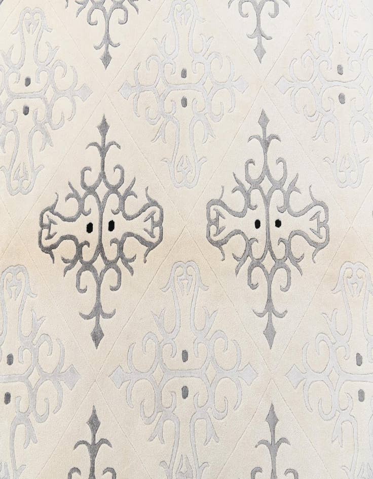 Detail image of  8' 1 x 11' 3  Hand Knotted Darya Wool Rug