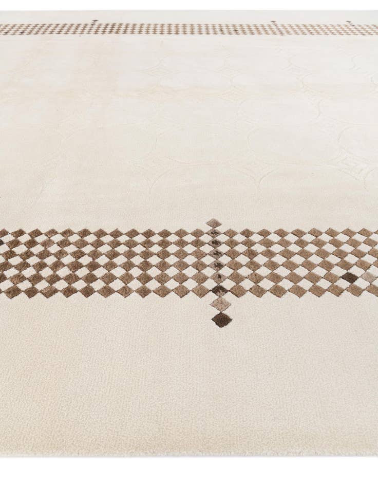 Detail image of  8' x 11' 3  Hand Knotted Darya Wool Rug