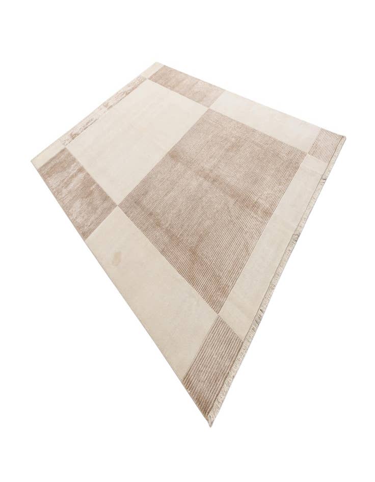 Detail image of  8' x 11' 3  Hand Knotted Darya Wool Rug