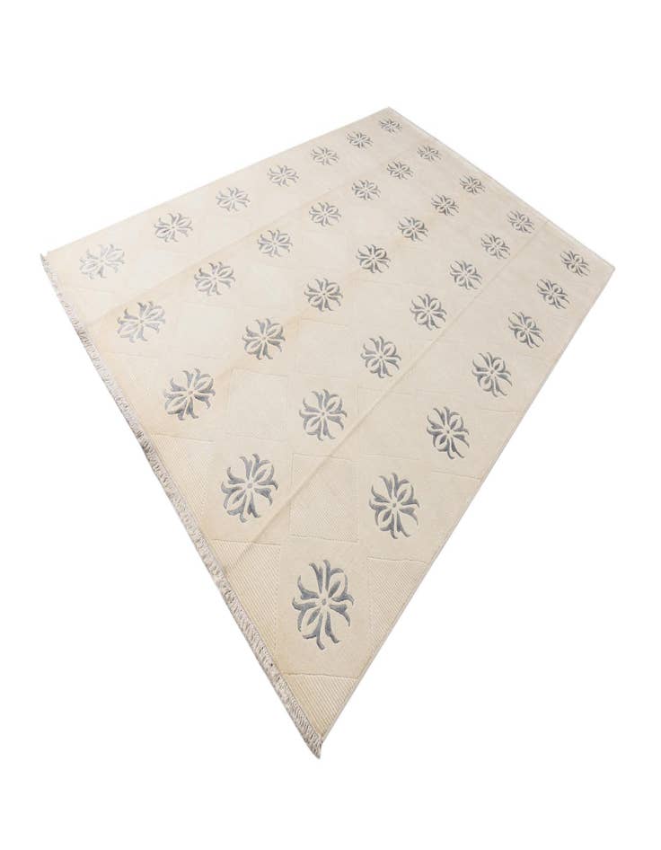 Detail image of  8' 1 x 11' 7  Hand Knotted Darya Wool Rug