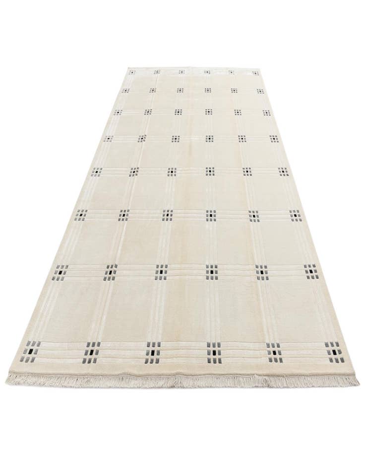 Detail image of  8' 1 x 11' 3  Hand Knotted Darya Wool Rug