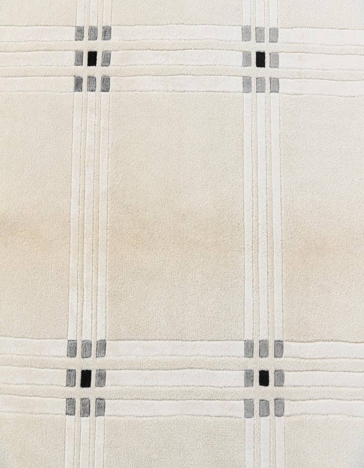 Detail image of  8' 1 x 11' 3  Hand Knotted Darya Wool Rug