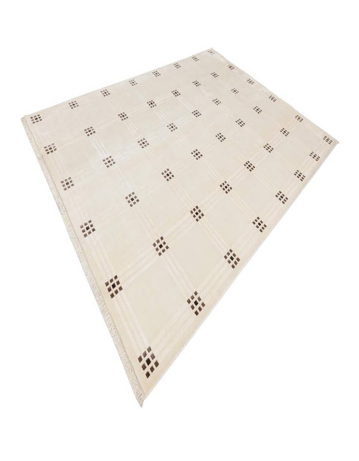 Detail image of  8' 3 x 11' 4  Hand Knotted Darya Wool Rug