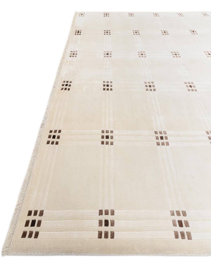 Detail image of  8' 3 x 11' 4  Hand Knotted Darya Wool Rug