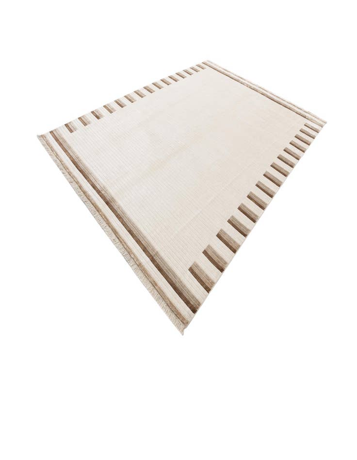 Detail image of  8' 1 x 11' 6  Hand Knotted Darya Wool Rug