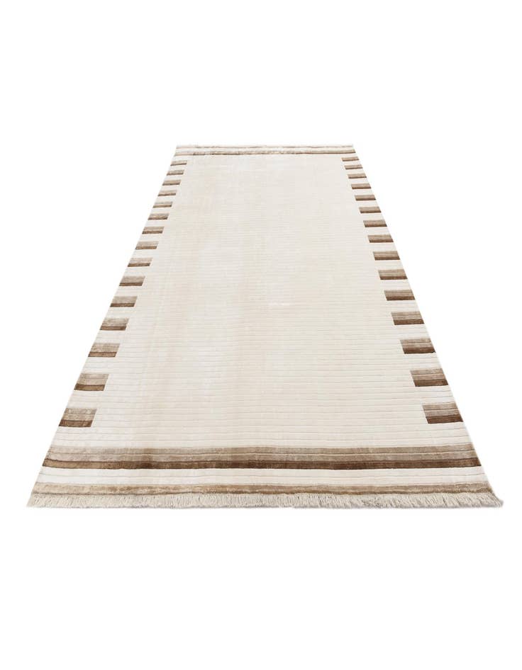 Detail image of  8' 1 x 11' 6  Hand Knotted Darya Wool Rug