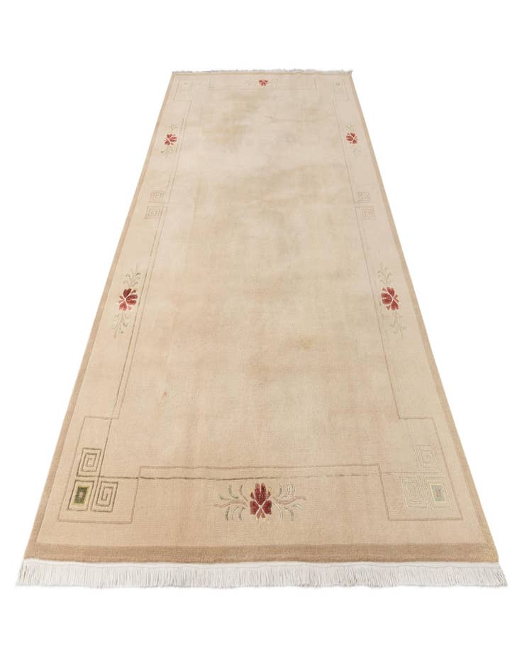 Detail image of  6' 6 x 9' 9  Hand Knotted Darya Wool Rug