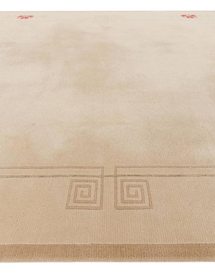 Detail image of  6' 6 x 9' 9  Hand Knotted Darya Wool Rug