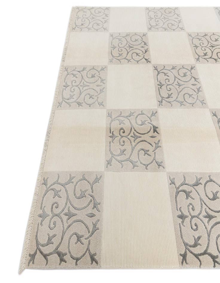 Detail image of  6' 6 x 9' 11  Hand Knotted Darya Wool Rug