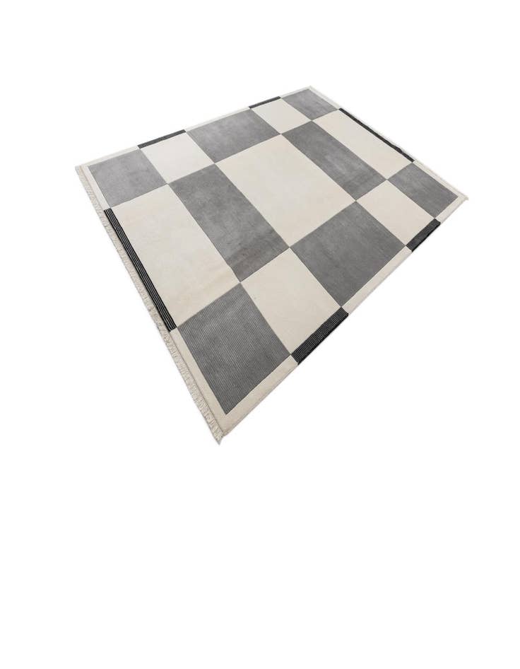 Detail image of  6' 11 x 9' 5  Hand Knotted Darya Wool Rug