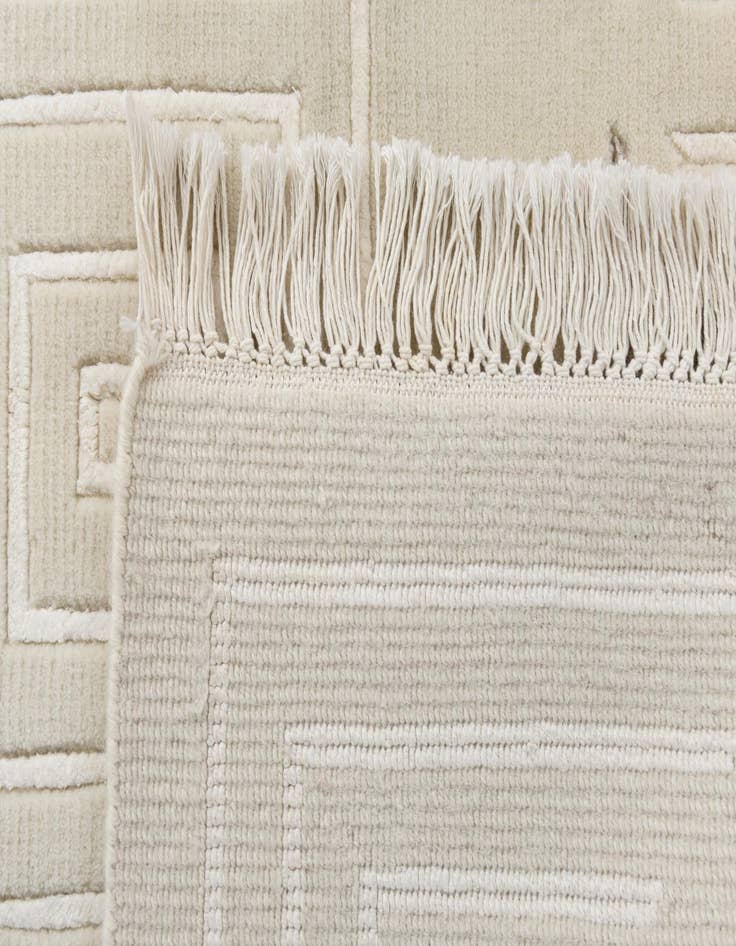 Detail image of  6' 7 x 9' 7  Hand Knotted Darya Wool Rug