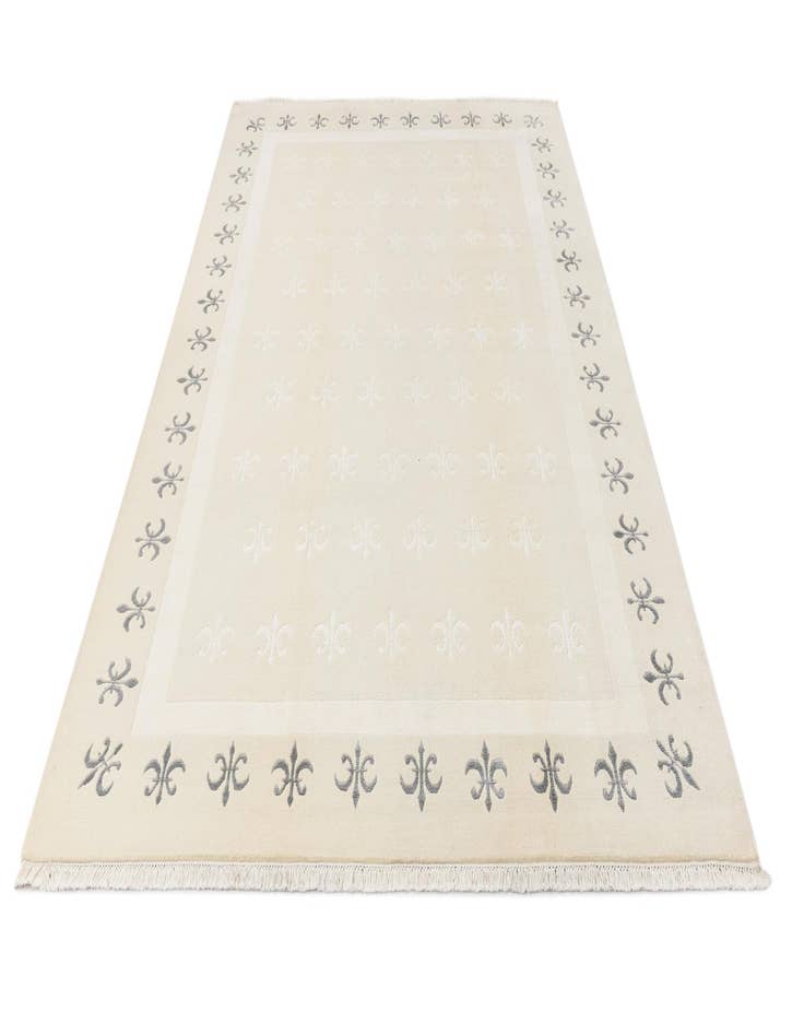 Detail image of  6' 8 x 9' 10  Hand Knotted Darya Wool Rug