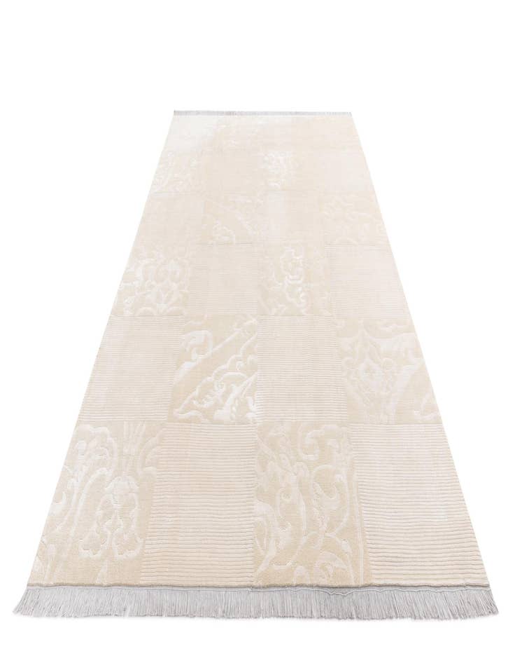 Detail image of  6' 9 x 10'  Hand Knotted Darya Wool Rug