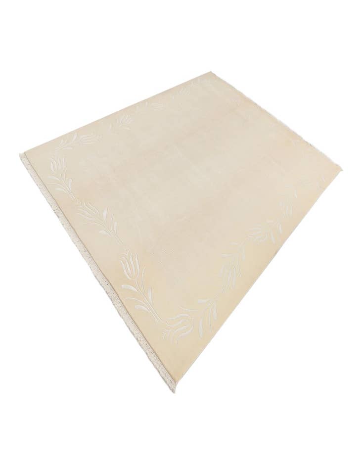 Detail image of  6' 10 x 9' 5  Hand Knotted Darya Wool Rug