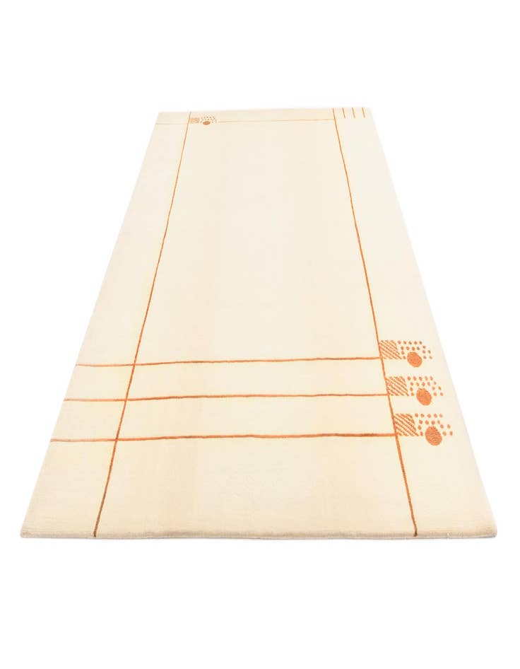 Detail image of  6' 8 x 9' 7  Hand Knotted Darya Wool Rug