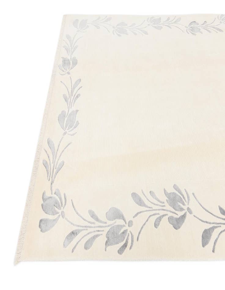 Detail image of  6' 7 x 9' 9  Hand Knotted Darya Wool Rug