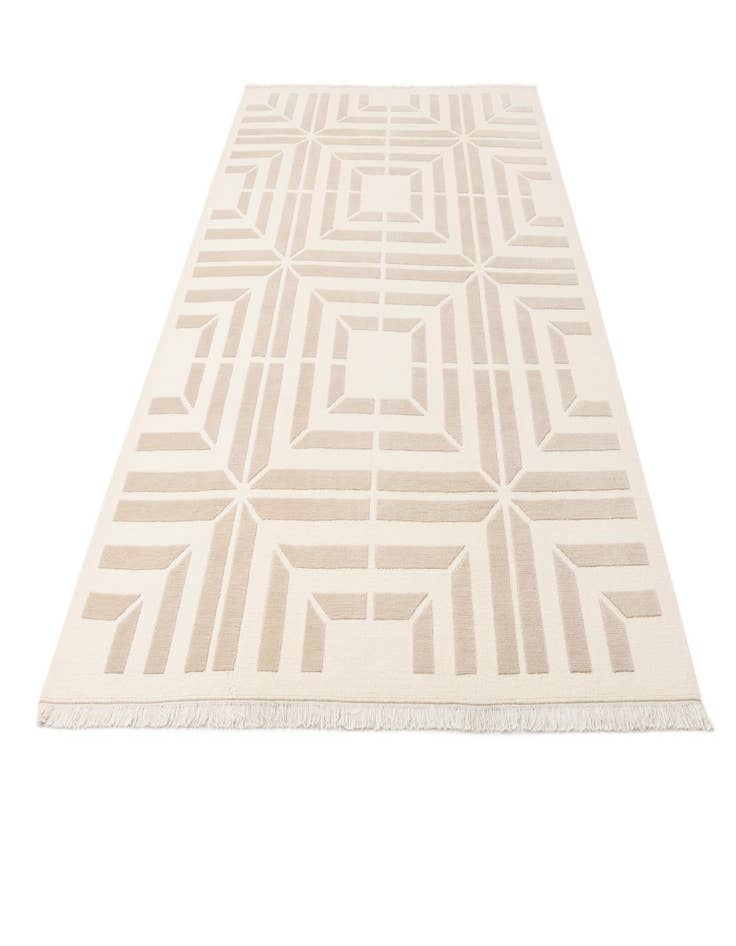 Detail image of  6' 8 x 9' 11  Hand Knotted Darya Wool Rug