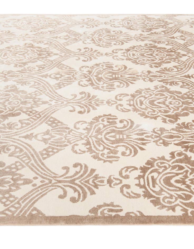 Detail image of  6' 9 x 9' 9  Hand Knotted Darya Wool Rug