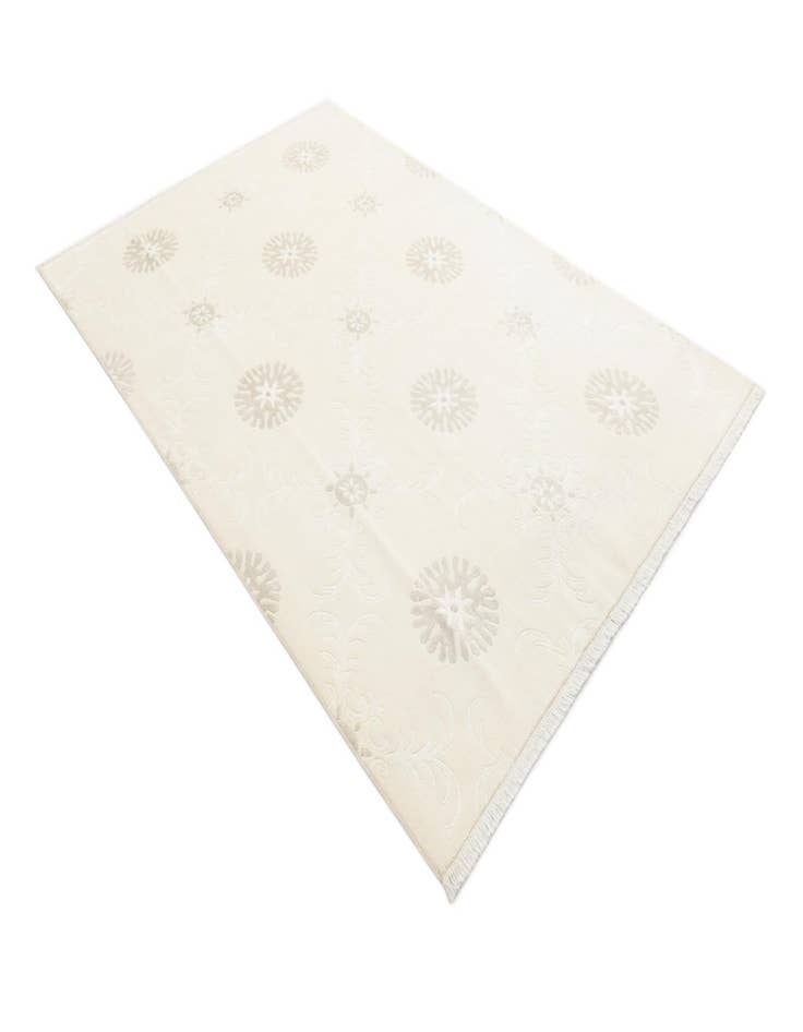 Detail image of  6' 9 x 9' 11  Hand Knotted Darya Wool Rug