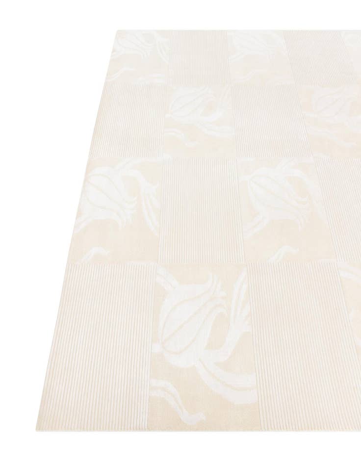 Detail image of  6' 9 x 10' 2  Hand Knotted Darya Wool Rug